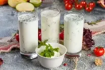 Naneli Fesleğenli Ayran