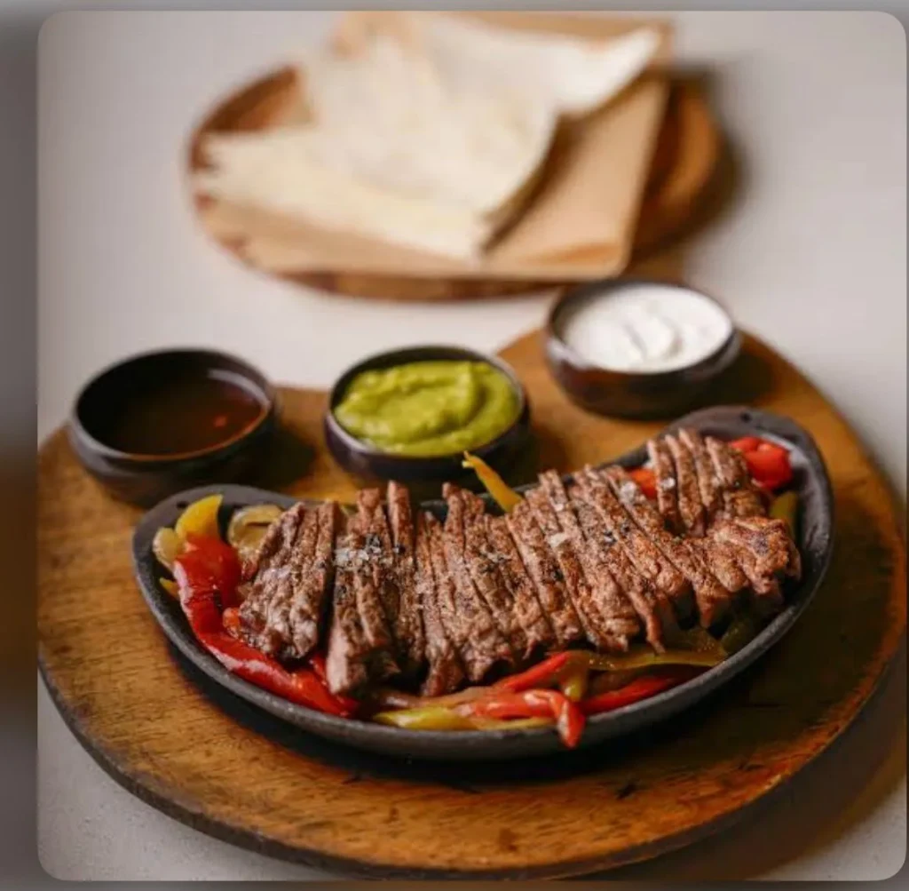Fajitas Biftekli