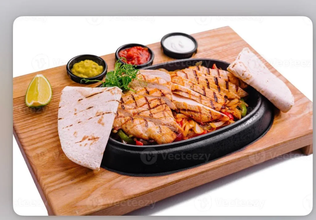 Fajitas Tavuklu